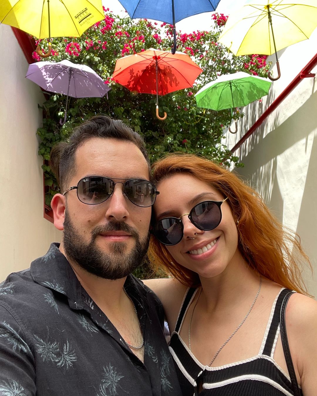 Fran e Jess sorrindo